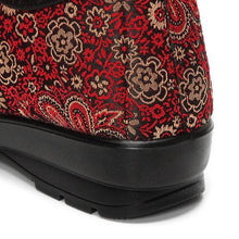 Floral Zipper Bead Boots