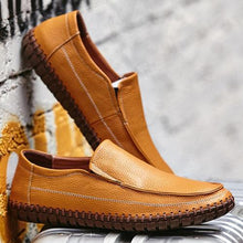 Big Size Sewing Soft Sole Breathable Slip On Shoes Casual Driving Loafers