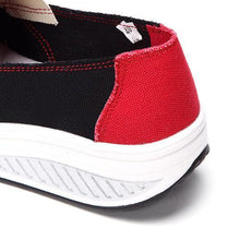 Canvas Color Blocking Sport Running Rocker Sole Casual Outdoor Shoes