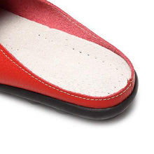SOCOFY Big Size Pure Color Soft Sole Casual Open Heel Lazy Flat Shoes