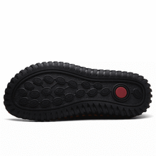 Men Hand Stitching Stylish Cap-toes Vintage Flat Slip On Casual Loafers