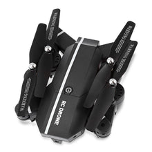 Foldable RC Quadcopter RTF WiFi FPV G-Sensor Mode Voice Control Drones with Light WiFi APP Control Drone Dron Toy Beginner Level