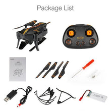 720P Wide Angle Camera Wifi FPV Foldable Drone Altitude Hold One Key Return G-sensor Selfie Quadcopter RTF