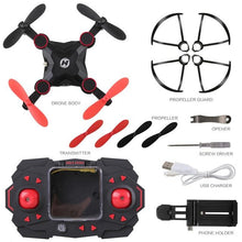 Holy Stone HS190W Wifi FPV Drone with Camera Live Video RC Helicopter Foldable Hovering Headless Mode Quadcopter for Beginners