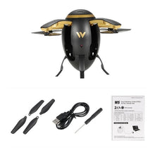 Attop W5 Flying Egg Drone WIFI FPV Foldable RC Quadcopter with 0.3M Camera Altitude Hold
