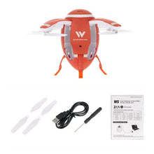 Attop W5 Flying Egg Drone WIFI FPV Foldable RC Quadcopter with 0.3M Camera Altitude Hold