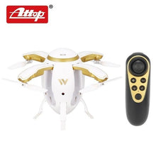 Attop W5 Flying Egg Drone WIFI FPV Foldable RC Quadcopter with 0.3M Camera Altitude Hold