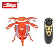 Attop W5 Flying Egg Drone WIFI FPV Foldable RC Quadcopter with 0.3M Camera Altitude Hold