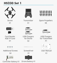 Holy Stone HS230 Racing FPV 5.8G Wifi Drone with 2MP 720P HD 120 Wide Angle Camera with LCD Screen 45Km/h High Speed Quadcopter