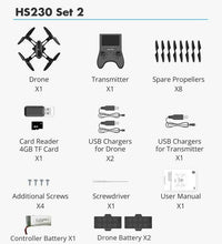 Holy Stone HS230 Racing FPV 5.8G Wifi Drone with 2MP 720P HD 120 Wide Angle Camera with LCD Screen 45Km/h High Speed Quadcopter
