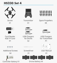 Holy Stone HS230 Racing FPV 5.8G Wifi Drone with 2MP 720P HD 120 Wide Angle Camera with LCD Screen 45Km/h High Speed Quadcopter