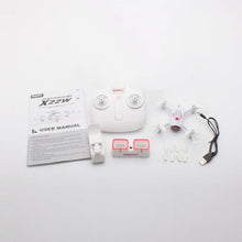 Syma X22W 2.4G Selfie RC Drone Quadcopter Wifi FPV Camera Real Time Headless Mode Altitude Hold 360 Flip For Kids Gift Mini Dron