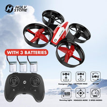Holy Stone HS210 Mini RC Drone Quadcopters 3pc 220mAh Batteries Headless Mode One Key Return Auto Hovering 3D Flip VS JJRC H36
