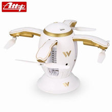 Attop W5 Egg 2.4GHz Wifi Camera FPV Drone Foldable Selfie Mini RC Quadcopter with Altitude Hold Headless G-sensor Kids Gift hz