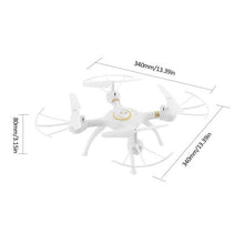 X7 2.4G RC Drone 4-Axis Quadcopter with LED Light Brush Motor RC Drone Real Time Video Headless Mode Quadcopter Kids Adult Toys