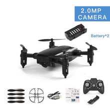 LF606 Mini RC Drone With 720P Camera FPV Quadcopter 3 Batteries Foldable RC Drones HD Altitude Hold Mini Drone Children Kid Toys