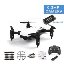 LF606 Mini RC Drone With 720P Camera FPV Quadcopter 3 Batteries Foldable RC Drones HD Altitude Hold Mini Drone Children Kid Toys