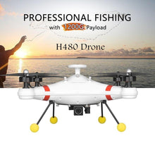 H480 Waterproof Professional Fishing RC Drone Brushless 5.8G FPV 700TVL Camera GPS Quadcopter Aircraft UAV with OSD