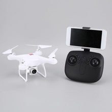 XG183 2.4G RC Mini Drone FPV Quadcopter with 720P HD Camera Real-time Altitude Hold LED Flash Word Programmable Props Hot