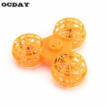 Flying Hand Spinner Anti-Anxiety Spinner Toys Fingertip aircraft for Kids Adult Stress Reduce Anxiety Automatic Rotation ht