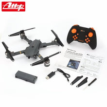 Attop XT-1 2.4GHz 6-axis Gyro Foldable Drone Wi-Fi 2MP HD Camera FPV RC Quadcopter with Headless Mode Altitude Hold 3D Flips hz