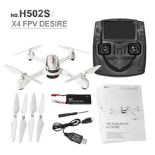 Hubsan X4 H502S RC Drone Dron 5.5.8G Real-time Transmission FPV GPS Altitude Mode RC Quadcopter with 720P Camera Fly Drones RTF