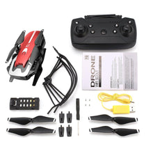 X12 4CH RC Drone With 720P Camera Foldable Mini Drone Altitude Hold with Wifi Camera Videos One Key Return Headless Mode 3D Flip