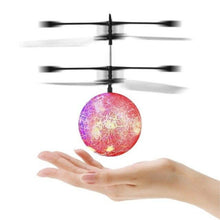 RC Flying Ball Luminous Kid's Flight Balls Electronic Infrared Induction Aircraft Remote Control Toys LED Light Mini Helicopter
