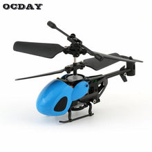 Flying Mini RC Helicopter Kid's RC Toys Mini RC Plane Radio Remote Control Aircraft Micro 2 Channel RC 5012 four colors
