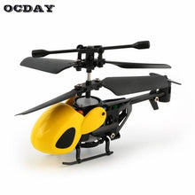 Flying Mini RC Helicopter Kid's RC Toys Mini RC Plane Radio Remote Control Aircraft Micro 2 Channel RC 5012 four colors