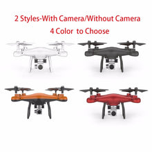 X10 2.4Ghz RC Drone With HD camera FPV Headless Mode RC Quadcopter Remote Control Helicopter Aircraft Toys For Kids Gift Toy