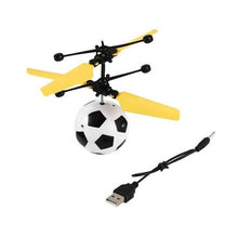 OCDAY Flying RC Ball Aircraft Helicopter Led Flashing Light Up Toy Induction Toy Electric RC Drone Toys  For Children Teenagers