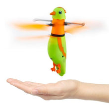 OCDAY Induction Bird Mini Helicopter Aircraft Creative USB Flying Bird With Music Sound Funny Novelty Toys For Children Kids