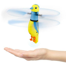 OCDAY Induction Bird Mini Helicopter Aircraft Creative USB Flying Bird With Music Sound Funny Novelty Toys For Children Kids