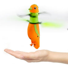 OCDAY Induction Bird Mini Helicopter Aircraft Creative USB Flying Bird With Music Sound Funny Novelty Toys For Children Kids