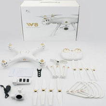 W8 2.4G Drone with 1080P Camera 4CH Long Distance RC Quadrocopter Built-in GPS Headless Mode Altitude Hold Wifi FPV Drone HOT!