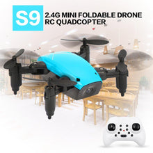 S9 Mini Drone No Camera RC Helicopter Foldable Drones Altitude Hold RC Quadcopter Headless H/L Speed Micro Pocket Dron Aircraft