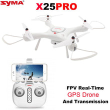 Syma X25PRO RC Drone FPV 720P HD Adjustable Camera  Wifi GPS Drone Altitude Hold RC Quadcopter  Phone App Control