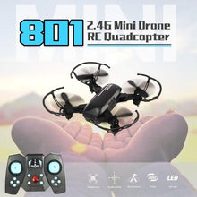 801 2.4G WIFI 720P Camera Mini Dron Foldable Drone Altitude Hold Headless One-key Return 3D Eversion Speed Switch RC Quadcopter