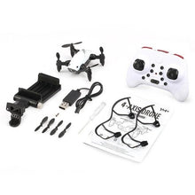 S9W RC Helicopter WIFI FPV 0.3MP Camera Mini Foldable Drone Atitude Hold Mode One-key Return 360 Degree Flip RC Quadcopter RTF
