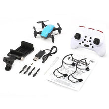 S9W RC Helicopter WIFI FPV 0.3MP Camera Mini Foldable Drone Atitude Hold Mode One-key Return 360 Degree Flip RC Quadcopter RTF