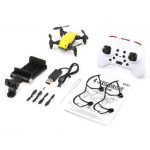 S9W RC Helicopter WIFI FPV 0.3MP Camera Mini Foldable Drone Atitude Hold Mode One-key Return 360 Degree Flip RC Quadcopter RTF
