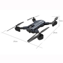 F196 Wi-Fi RC Drone with 2.0MP HD Camera Optical Flow Localization Foldable Quadcopter 2200mAh Battery Headless Mode Aircraft