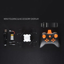Mini Folding brushless Motor RC Quadcopter Drone with 0.3MP/2MP Camera UAV Wifi Altitude Hold Headless Mode Foldable Helicopter