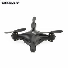 Mini Quadcopter Drone Without Camera Remote Control Quadcopter For Kids LED Light Black Indoor Outdoor Flying Quadcopter Model