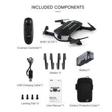 JJRC H37 Mini Dron BABY ELFIE Drone 2.4GHz 4CH 6-Axis 3D Flip Wi-Fi FPV Drones With Camera Altitude Hold Foldable RC Quadcopter
