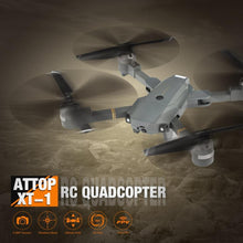 XT-1 2.4G RC Quadcopter Drone WIFI FPV Camera Foldable 3D Flip Altitude Hold One-key Take-off/Landing Headless Mode Helicopters