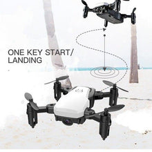 HJ20 mini folding drone 200W WiFi fixed high whitemini RC drone with Mini Folding UAV toys for childeren best gifts