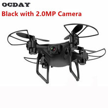 Mini RC Drone Remote Control Quadcopter with 2MP/0.3MP HD Camera Helicopter Headless Mode Gravity Sensor Aircraft S26 drone toys