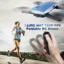 JJR/C H47 ELFIE WIFI FPV Drone With 720P HD Camera Altitude Hold Mode Foldable G-sensor Mini RC Selfie Quadcopter tt